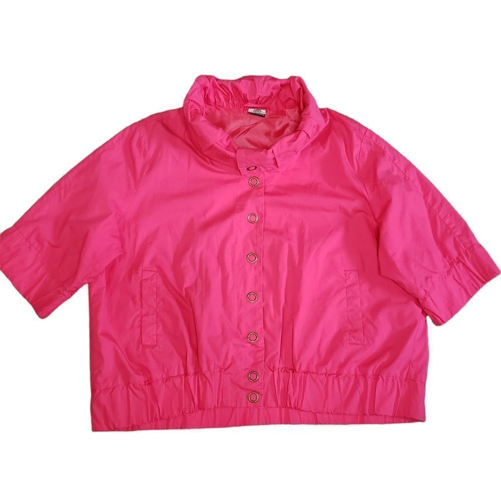 Route 66 Pink Cowl Neck Light Coat Size XXL